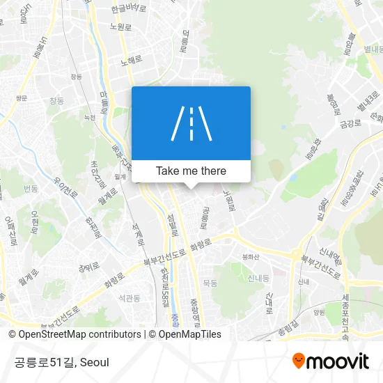 공릉로51길 map