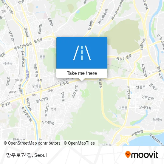 망우로74길 map