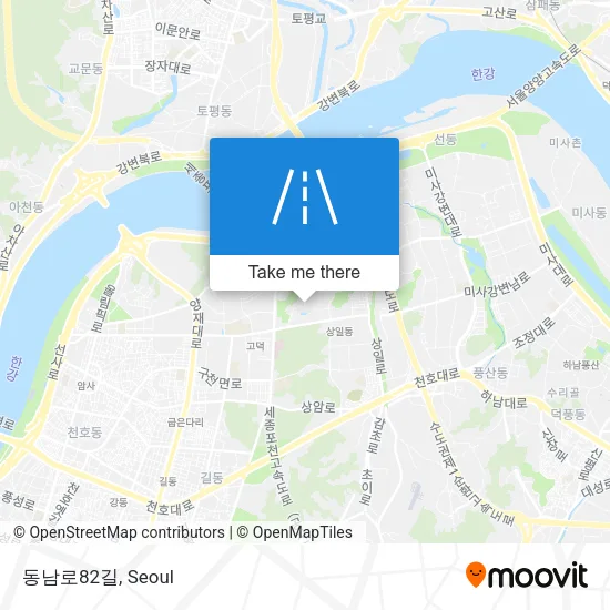 동남로82길 map