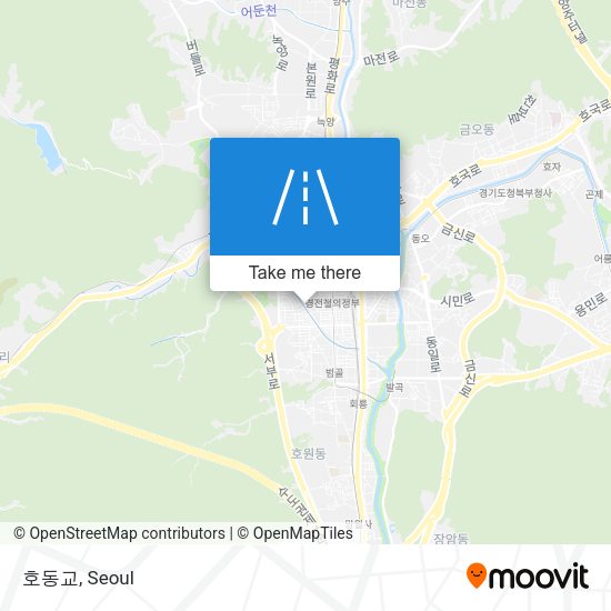 호동교 map