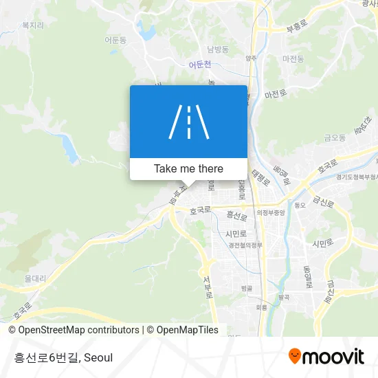 흥선로6번길 map
