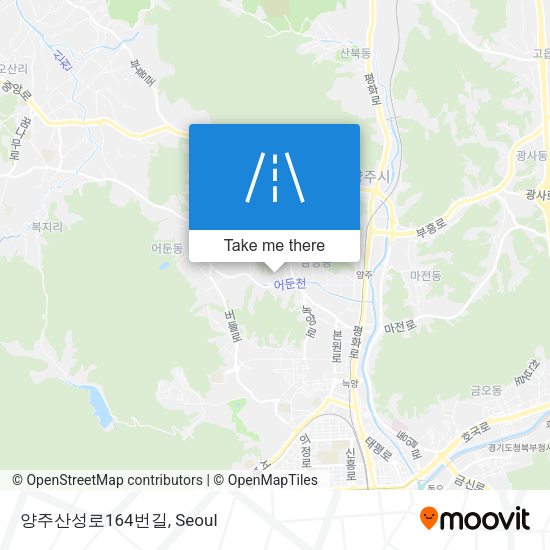 양주산성로164번길 map