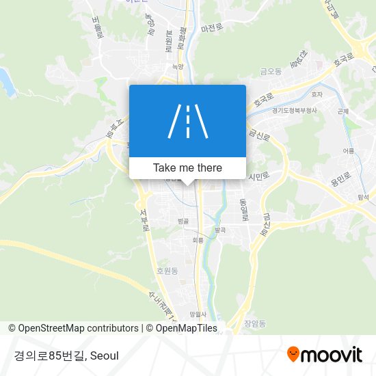경의로85번길 map
