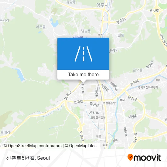 신촌로5번길 map