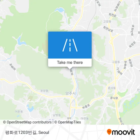 평화로1203번길 map