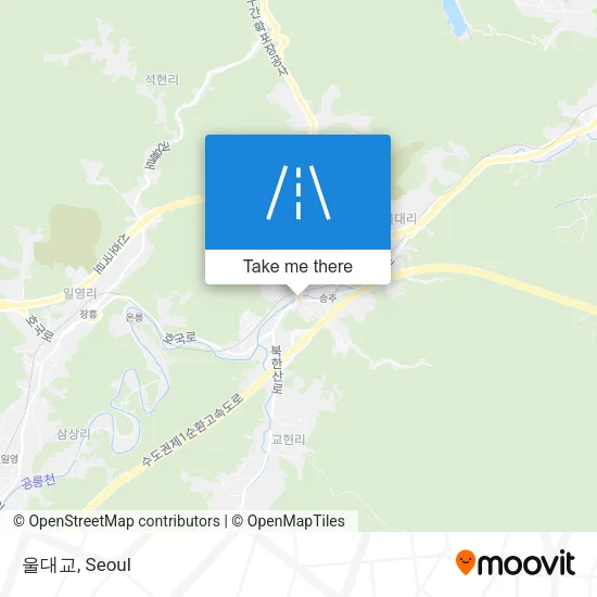 울대교 map