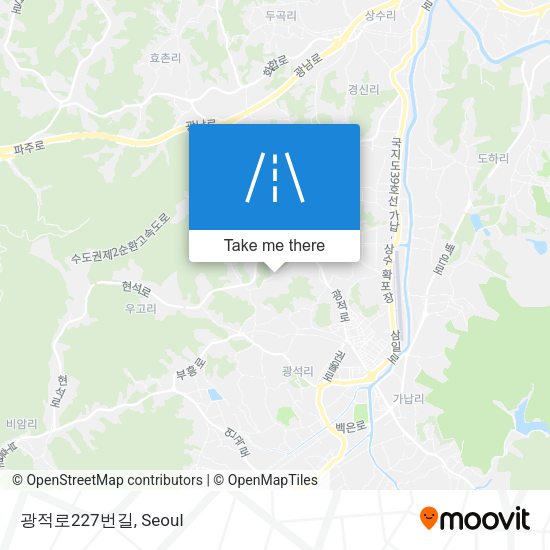 광적로227번길 map