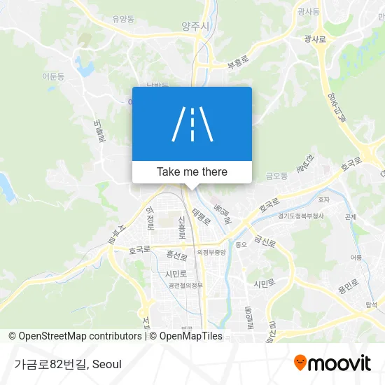 가금로82번길 map