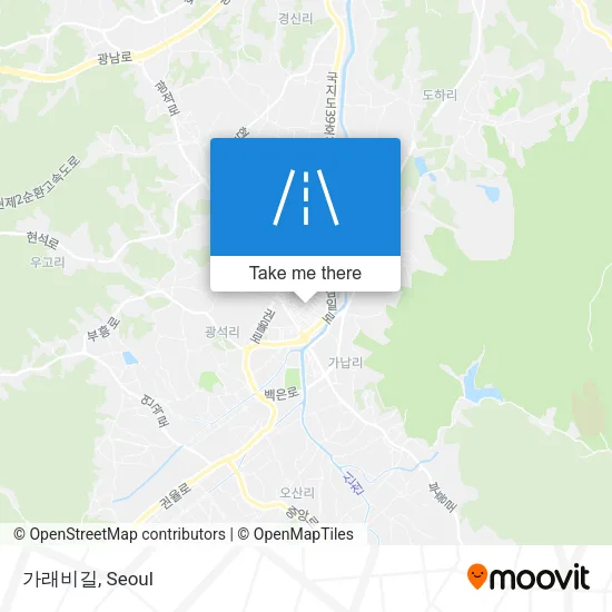 가래비길 map
