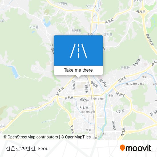 신촌로29번길 map