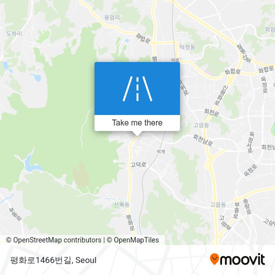 평화로1466번길 map