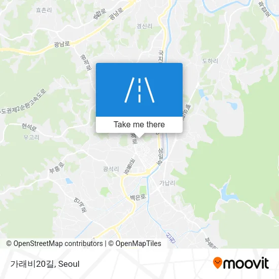가래비20길 map