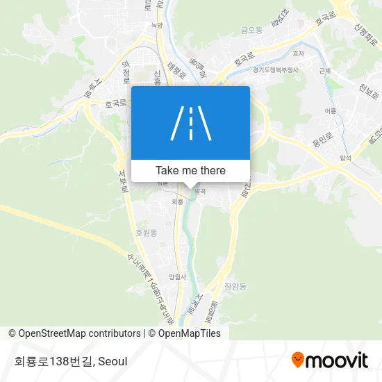 회룡로138번길 map