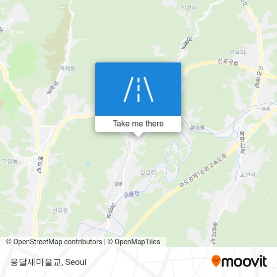 응달새마을교 map
