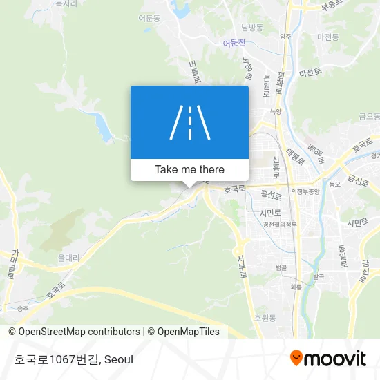 호국로1067번길 map