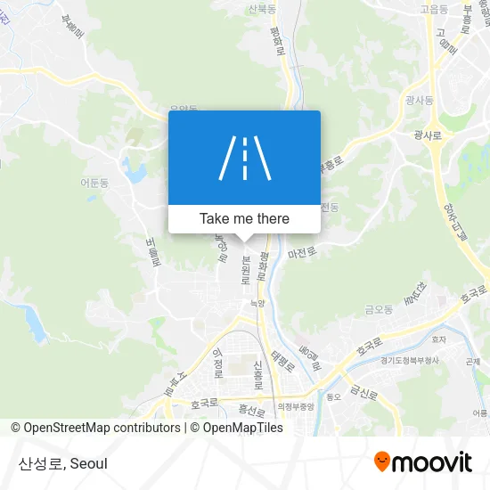 산성로 map