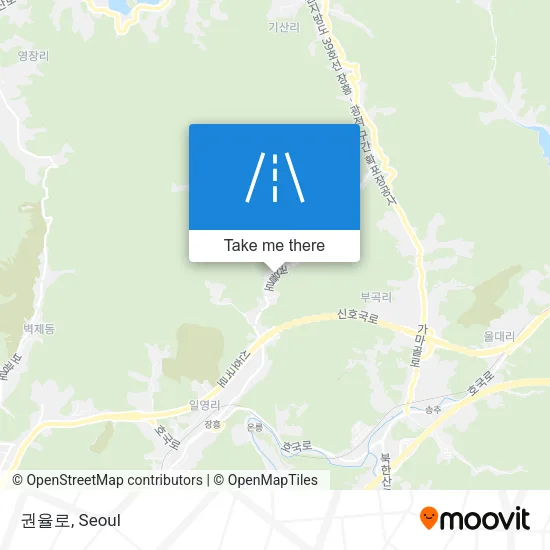 권율로 map