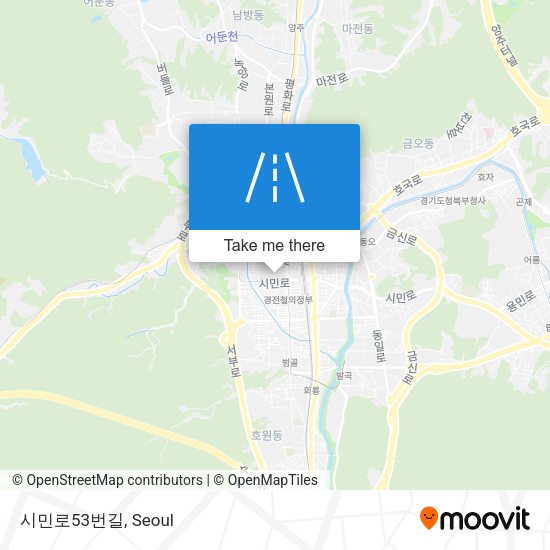 시민로53번길 map