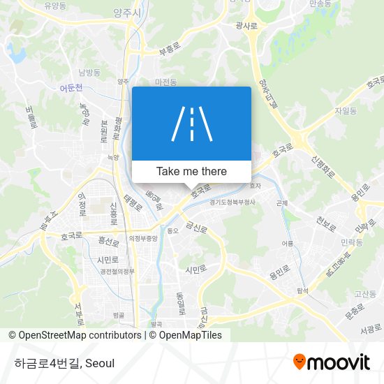 하금로4번길 map
