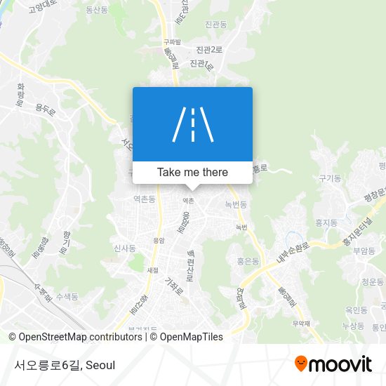 서오릉로6길 map