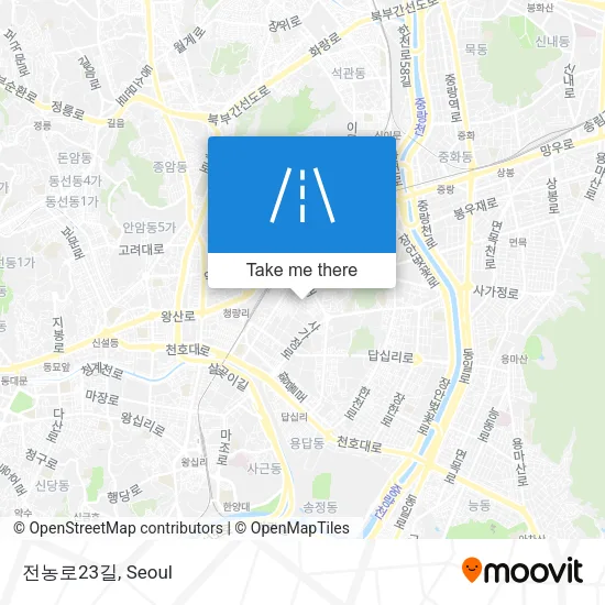전농로23길 map