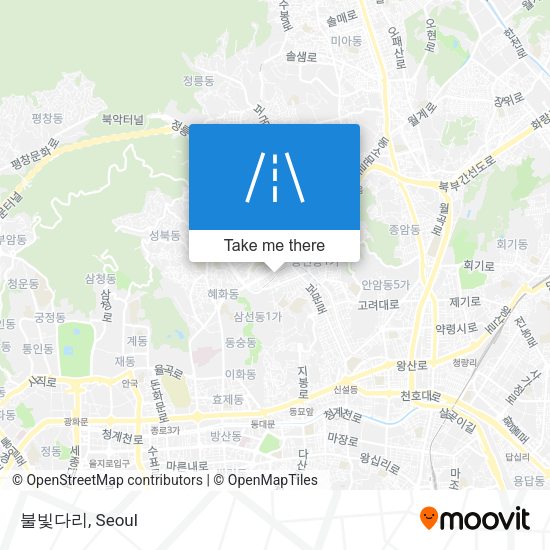 불빛다리 map