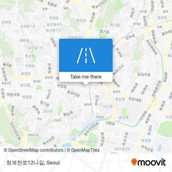 청계천로12나길 map
