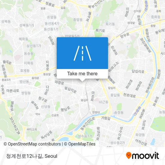 청계천로12나길 map