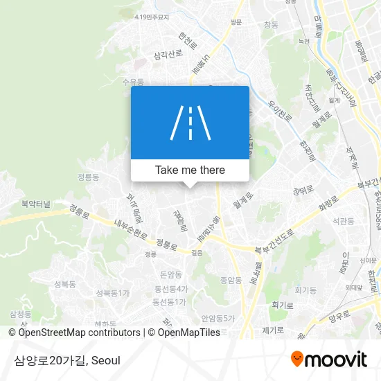 삼양로20가길 map