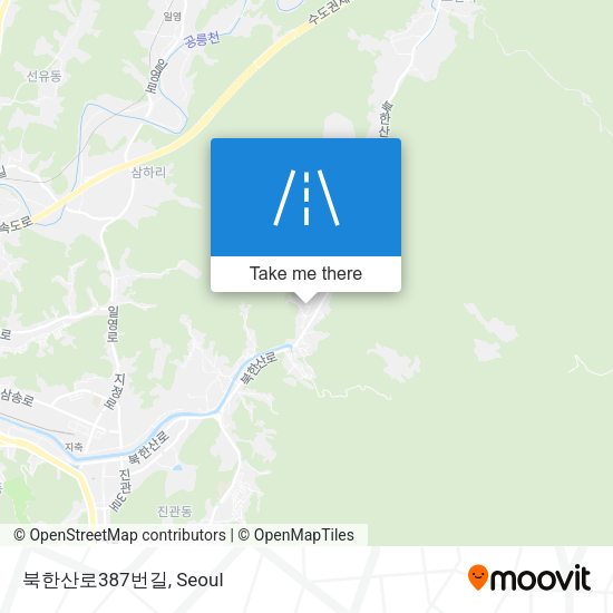 북한산로387번길 map