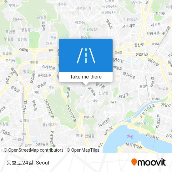 동호로24길 map