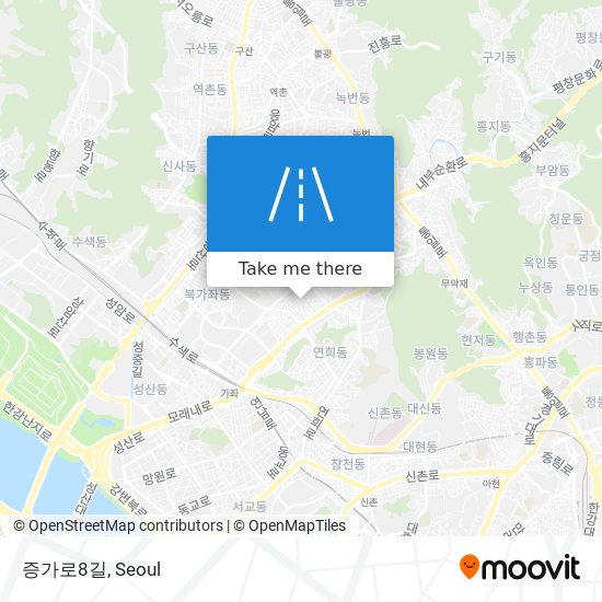 증가로8길 map