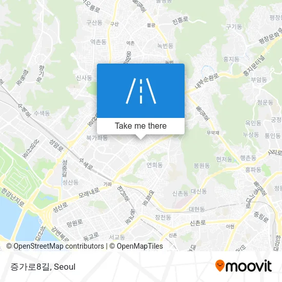 증가로8길 map