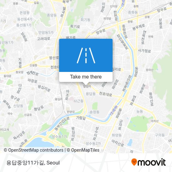 용답중앙11가길 map