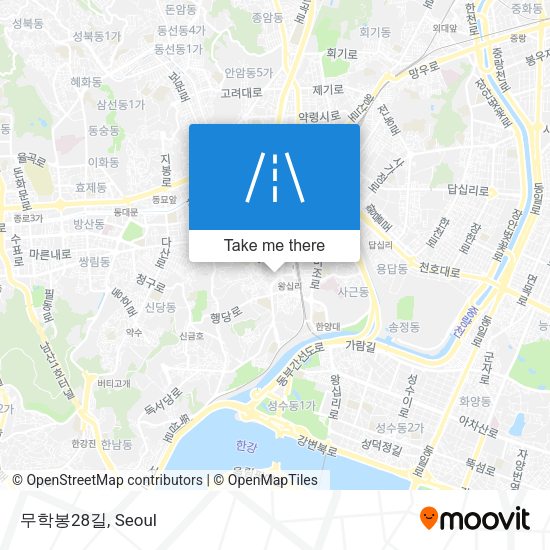 무학봉28길 map