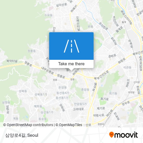 삼양로4길 map