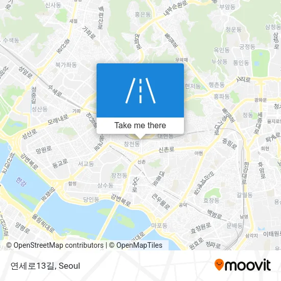 연세로13길 map