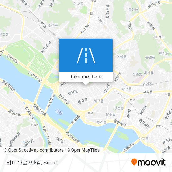 성미산로7안길 map