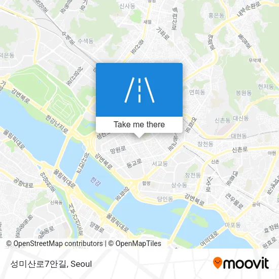 성미산로7안길 map