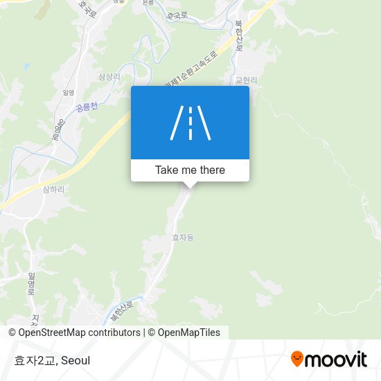 효자2교 map