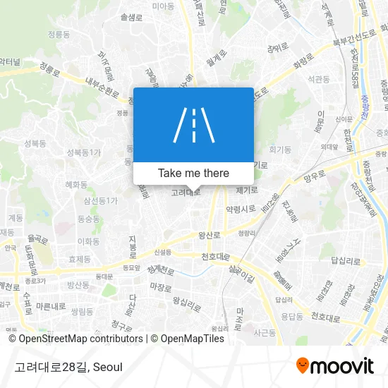 고려대로28길 map