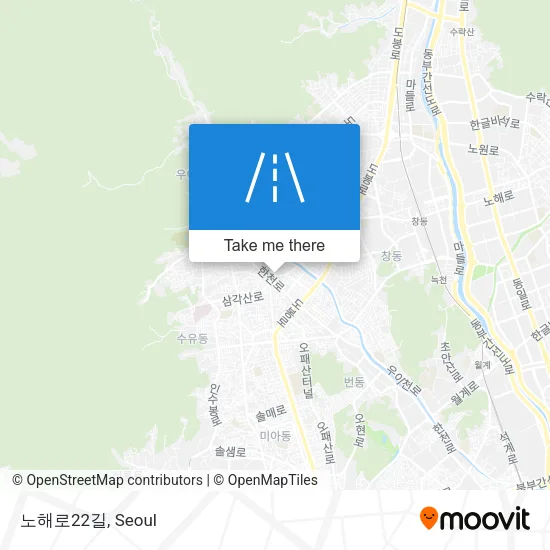 노해로22길 map