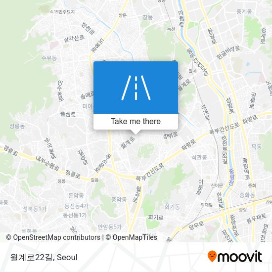 월계로22길 map
