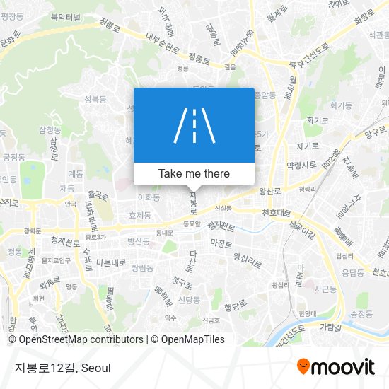 지봉로12길 map