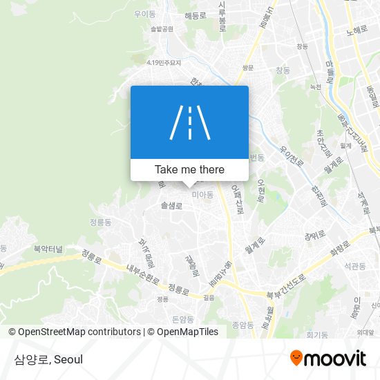 삼양로 map