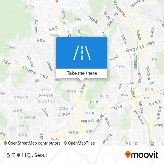 월곡로11길 map