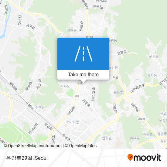 응암로29길 map