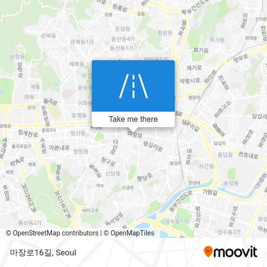마장로16길 map