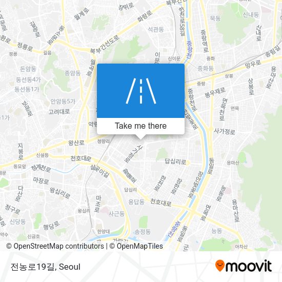 전농로19길 map