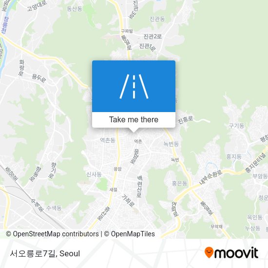 서오릉로7길 map